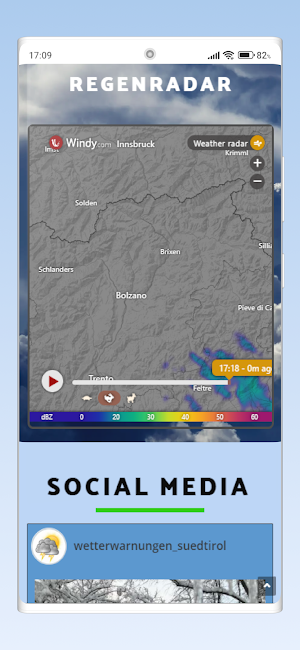 Südtirol Wetter Screenshot 2