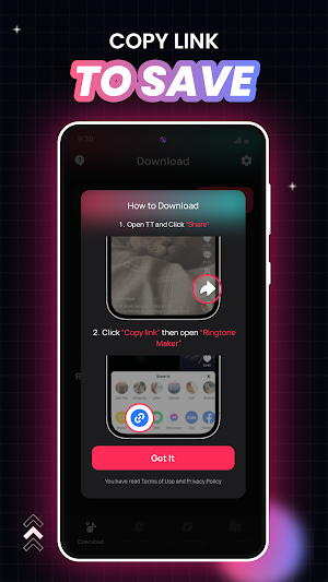 My Ringtone: Save & Download Screenshot 2