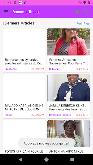 Femmes d'Afrique Screenshot 2