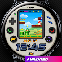 Retro Mushroom Game_Watchface