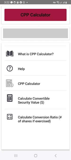 CPP Calculator Screenshot 0