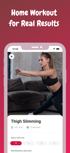 Abs, Butt and Thigh - Home Workout Plan Screenshot 3