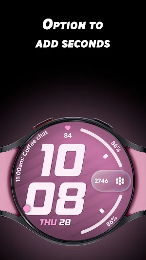 Sporty Dial 2 - Watch face Screenshot 2