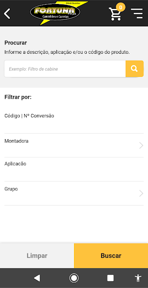 Fortuna Peças Screenshot 1