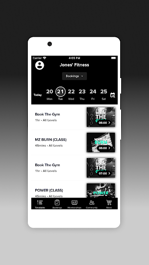 Jones' Fitness Screenshot 2