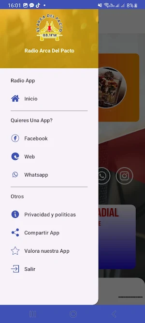 Radio Arca Del Pacto 88.1FM Screenshot 2