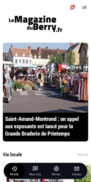 Le Magazine du Berry Screenshot 0