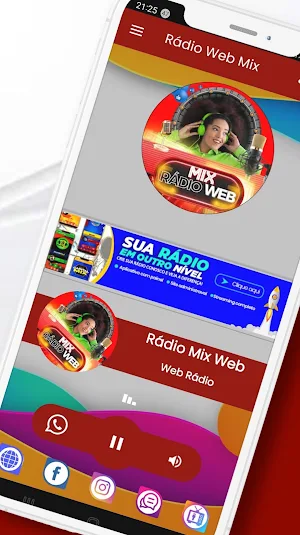 Rádio Mix Web Screenshot 3