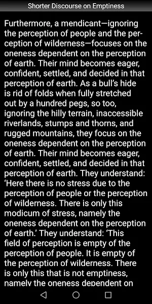 Shorter Discourse on Emptiness Screenshot 2