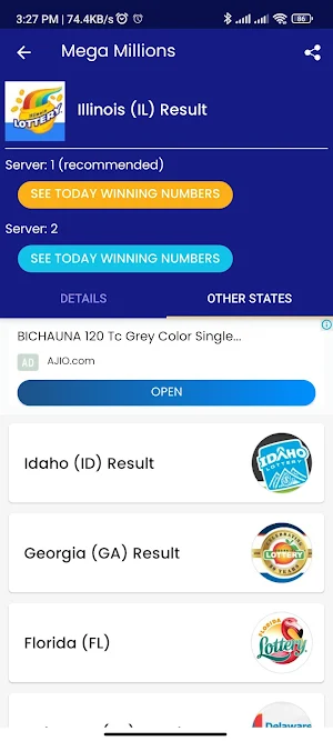 Mega Millions Result - Numbers Screenshot 0