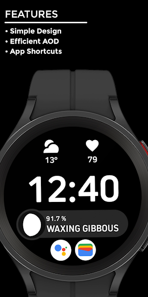 Night 31 - watch face Screenshot 1