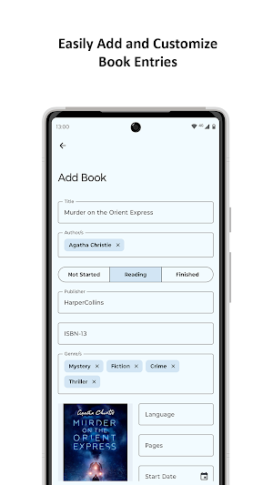 Book Library Screenshot 2