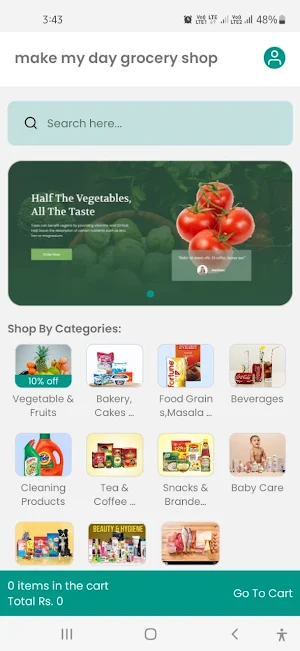 Make my day grocery Screenshot 1