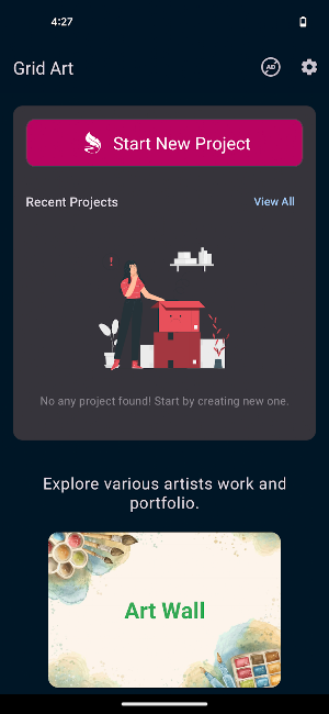 Grid Art - Drawing App Screenshot 3