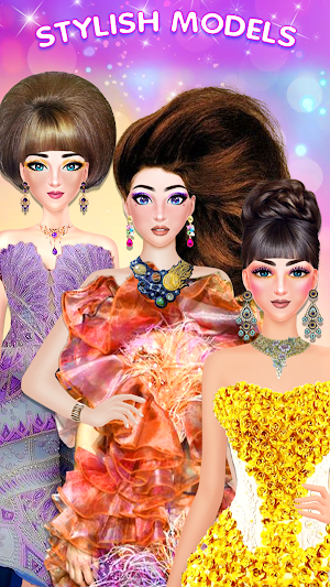 Model Dressup Fashion Makeover Screenshot 2