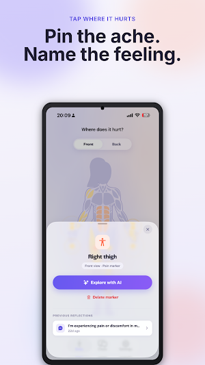 Emotionly: Mind-Body Journal Screenshot 1