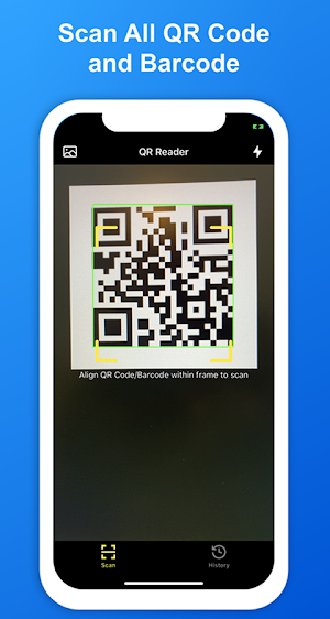 qr code scanner - qr and barcode generator Screenshot 0