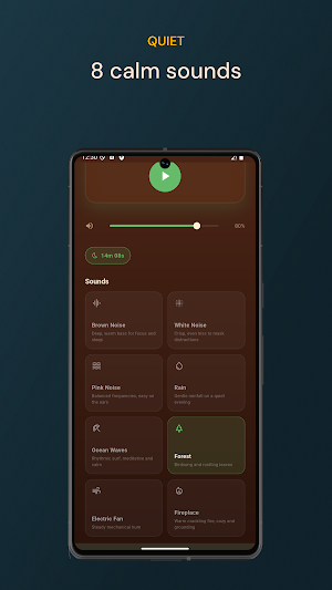 Brown Noise: Sleep & Focus Screenshot 1