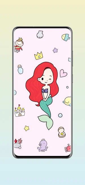 Cute Mermaid Wallpapers Screenshot 2