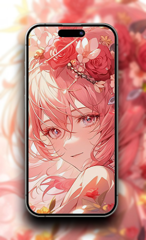 Anime Girl Wallpaper Screenshot 1
