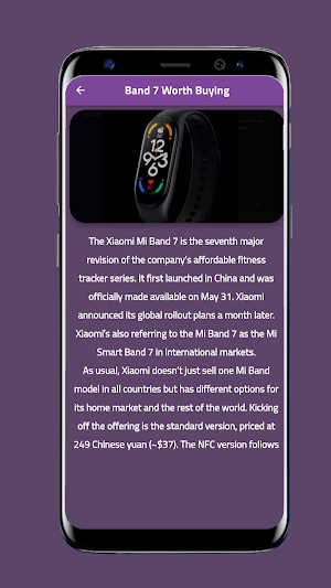 Xiaomi Mi Band 7 Watch Guide Screenshot 3