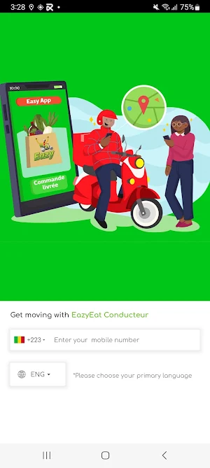 EazyEat Conducteur Screenshot 0