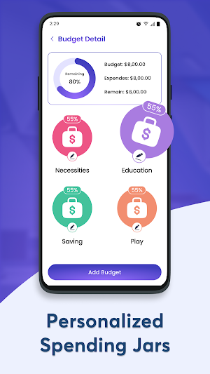 Fast Budget - Expense Tracker Screenshot 2