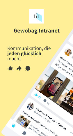 Gewobag Intranet Screenshot 0