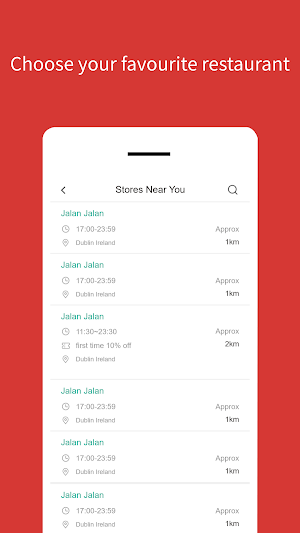 Jalan Jalan Street Food Screenshot 1