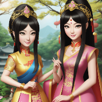 Chinese Makeup Salon & DressUp