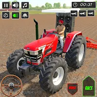 Real Farm Tractor Driving Game