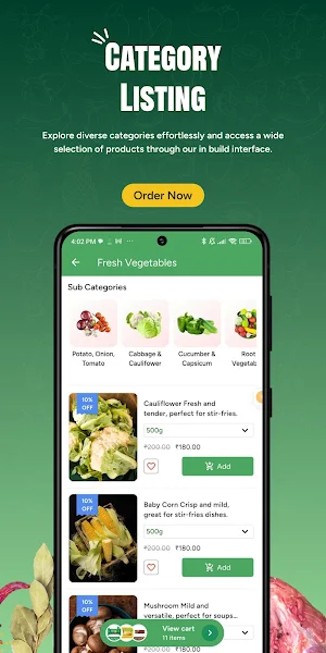 Clickkart Grocery Screenshot 1