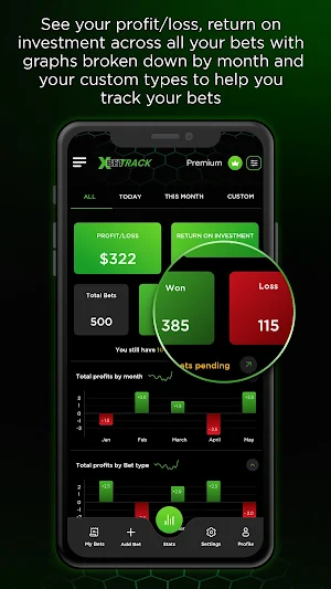 XBet Track Sports Bet Tracker Screenshot 3