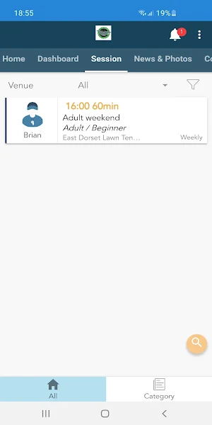 East Dorset Lawn Tennis and Croquet Club Screenshot 2