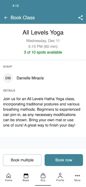 Ascend Fitness and Spa Screenshot 2