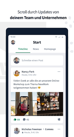OTTO WULFF Mitarbeiter-App Screenshot 2