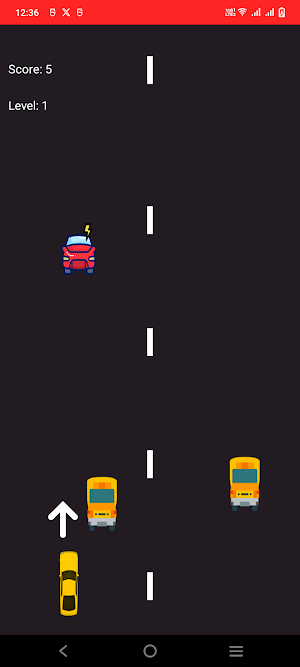 Car Run on Road Screenshot 1