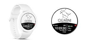 Gemini Zodiac Sign Watch Face Screenshot 0