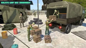 Army Truck Driver : Offroad Screenshot 1