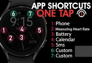 Dream 64 - Modern Watch Face Screenshot 3