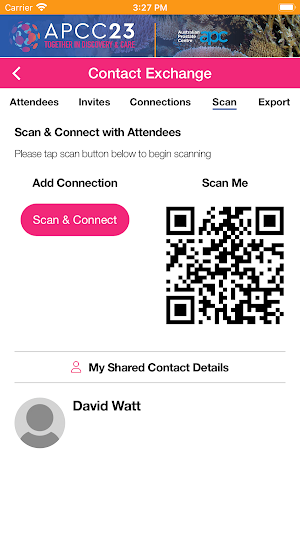 APCC 2023 Attendee App Screenshot 3