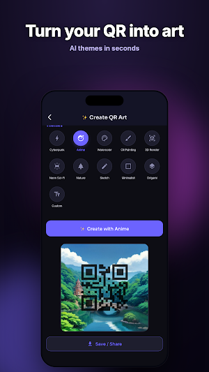QRVault - QR Scanner Screenshot 1