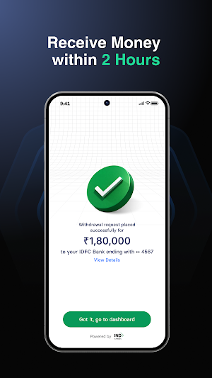 INDcredit Loan on Mutual Funds Screenshot 1