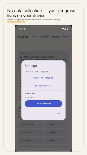 Swaydar: Daily Influence Game Screenshot 3