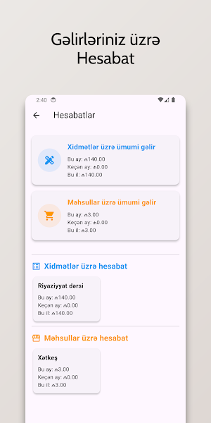 Müştəri Bazası Screenshot 3