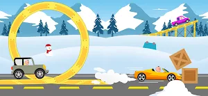Car racing & coloring toddlers Screenshot 1