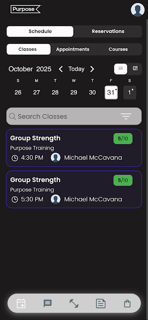 Purpose Training Screenshot 0