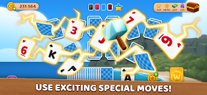 Solitaire Tripeaks: Cloud City Screenshot 1