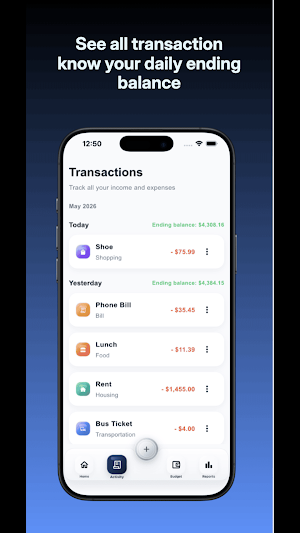 Pocket Saver - Smart Budget Screenshot 1