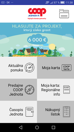 COOP Jednota Screenshot 0